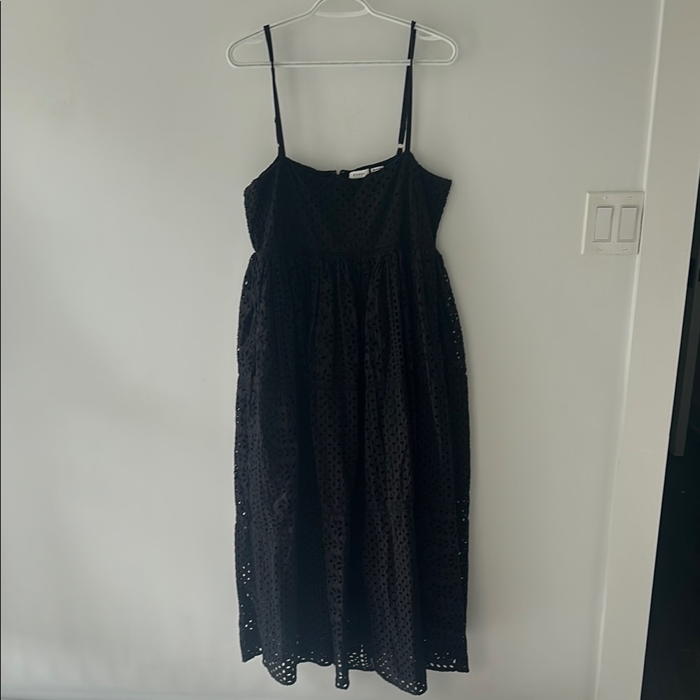 Rhode Eyelet midi dress